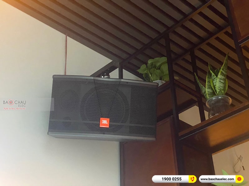 Lắp đặt bộ dàn âm thanh quán coffee anh Việt tại Bắc Ninh (JBL CV1852T, Jarguar RM-506 Gold Bluetooth)