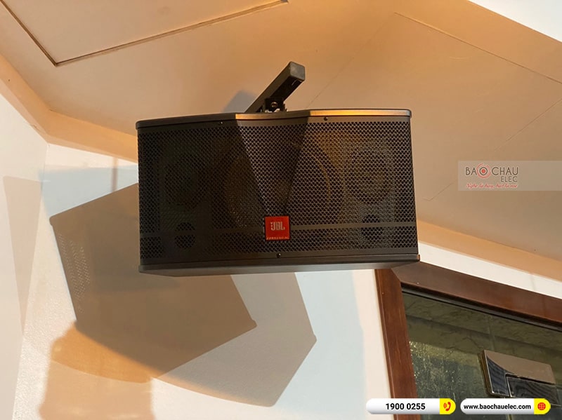 Lắp đặt bộ dàn âm thanh quán coffee anh Việt tại Bắc Ninh (JBL CV1852T, Jarguar RM-506 Gold Bluetooth)