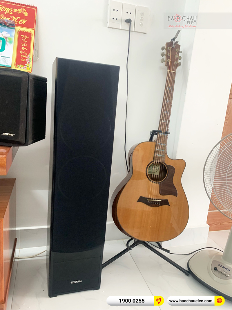 Lắp đặt dàn nghe nhạc trị giá gần 20 triệu cho anh Dũng tại TPHCM (Yamaha NS-F71, Denon PMA-600NE) 