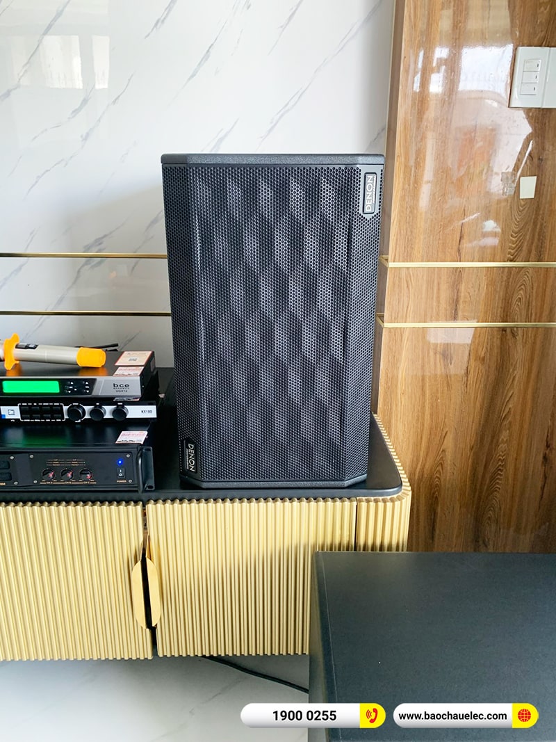 Lắp đặt dàn karaoke trị giá khoảng 50 triệu cho anh Hải tại TPHCM (Denon DN-R312, VM830A, KX180A, BJ-W88 Plus, BCE UGX12)