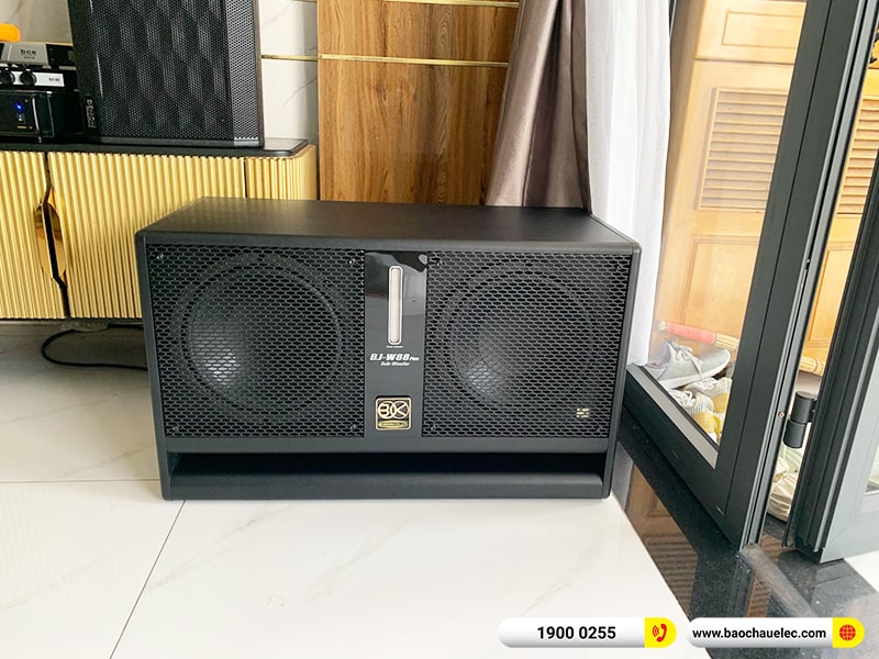 Lắp đặt dàn karaoke trị giá khoảng 50 triệu cho anh Hải tại TPHCM (Denon DN-R312, VM830A, KX180A, BJ-W88 Plus, BCE UGX12)