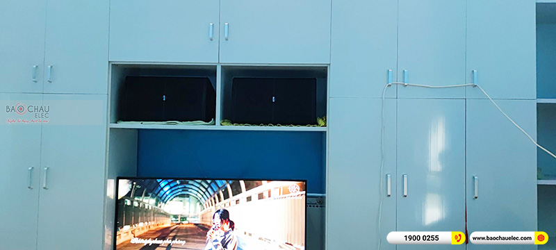 Lắp đặt dàn karaoke gia đình anh Hiếu tại TPHCM (Alto AT1000II, BKSound DKA8500, BKSound SW612B) 