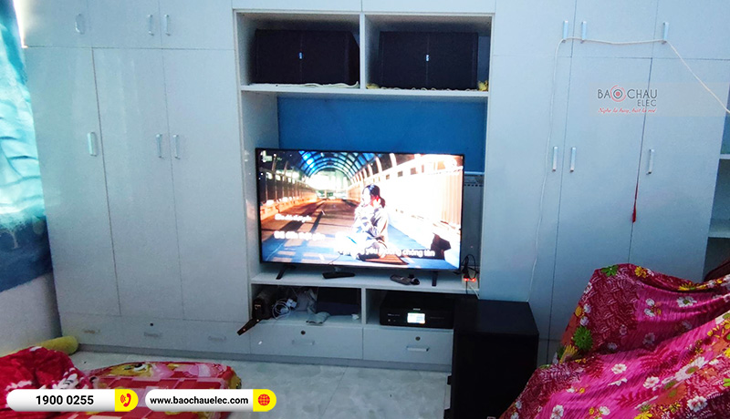 Lắp đặt dàn karaoke gia đình anh Hiếu tại TPHCM (Alto AT1000II, BKSound DKA8500, BKSound SW612B) 