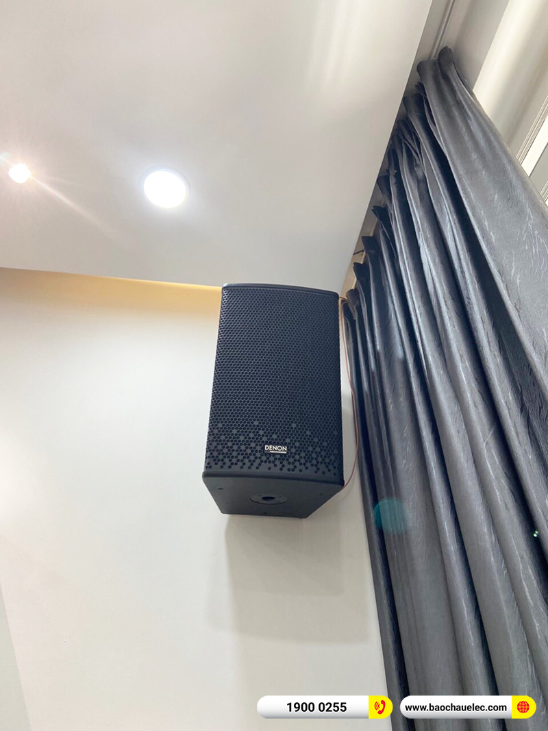 Lắp đặt dàn karaoke trị giá hơn 40 triệu cho anh Hoàng tại TPHCM (Denon DP-R212, VM620A, BKSound KP500, TX212S, UGX12 Plus)