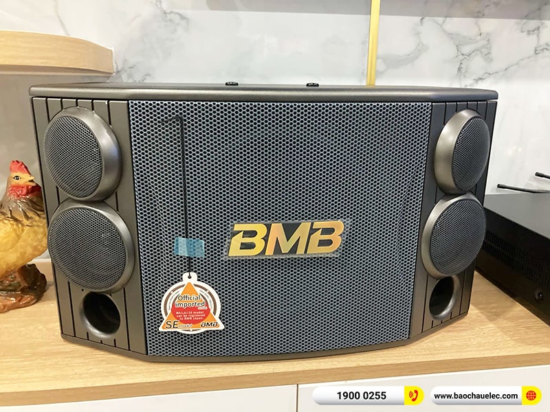 Lắp đặt dàn karaoke trị giá gần 30 triệu cho anh Phú tại TPHCM (BMB CSD 880SE, BKSound DKA 8500) 