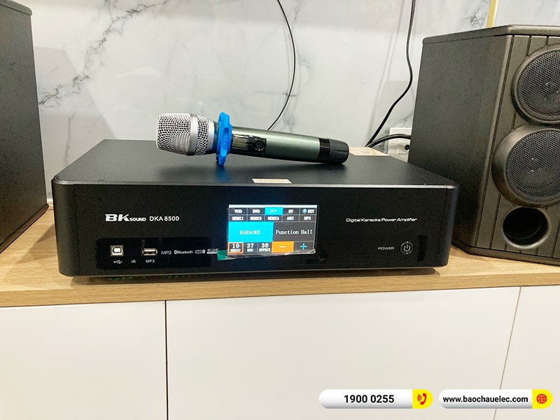 Lắp đặt dàn karaoke trị giá gần 30 triệu cho anh Phú tại TPHCM (BMB CSD 880SE, BKSound DKA 8500) 