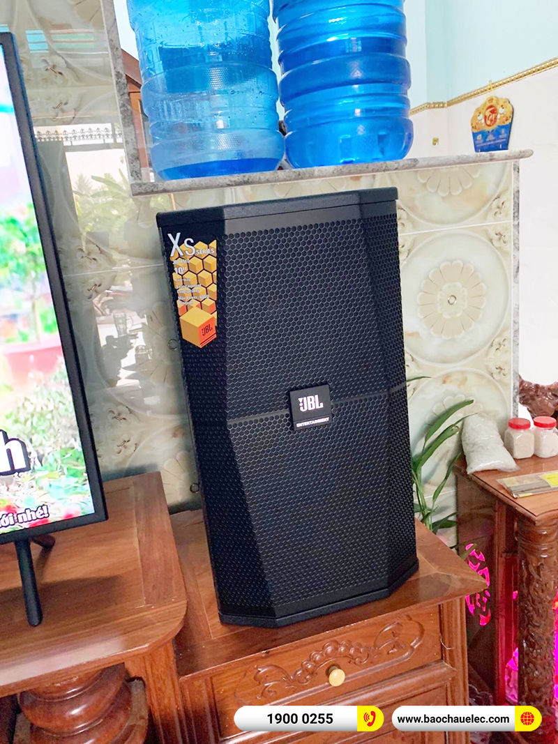 Lắp đặt dàn karaoke trị giá gần 40 triệu cho chị Na tại TPHCM (JBL XS10, BKSound DKA 8500, BKSound SW612) 