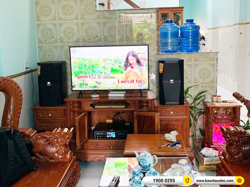 Lắp đặt dàn karaoke trị giá gần 40 triệu cho chị Na tại TPHCM (JBL XS10, BKSound DKA 8500, BKSound SW612) 