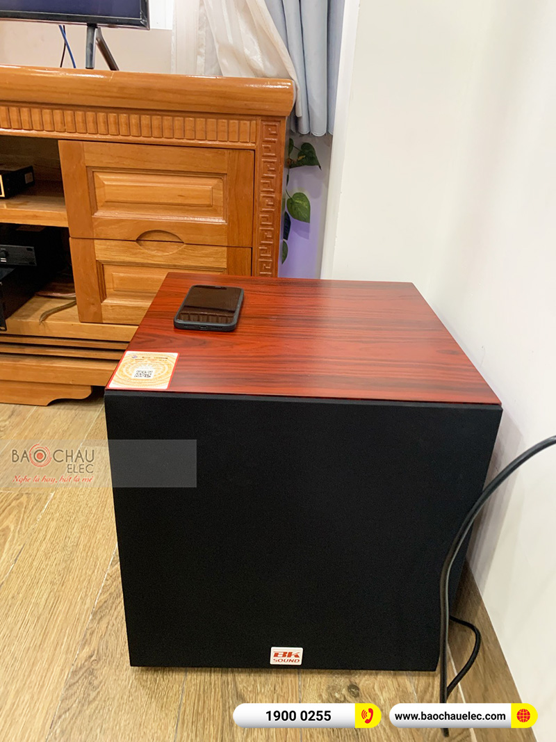 Lắp đặt dàn karaoke gia đình anh Đô tại TP HCM (BIK BSP 410II, VM620A, X5 Plus, SW312C, UGX12 Gold) 