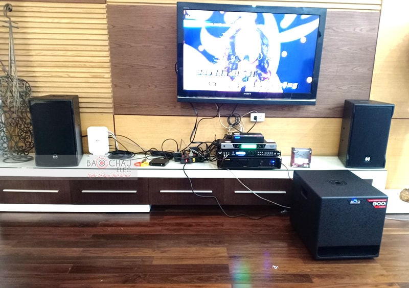 Dàn karaoke cao cấp của gia đình anh Hải h4
