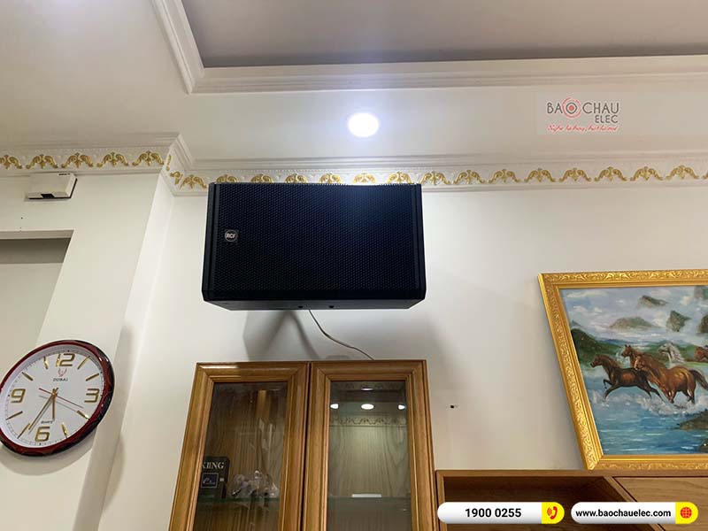 Lắp đặt dàn karaoke gia đình anh Khanh tại TP HCM