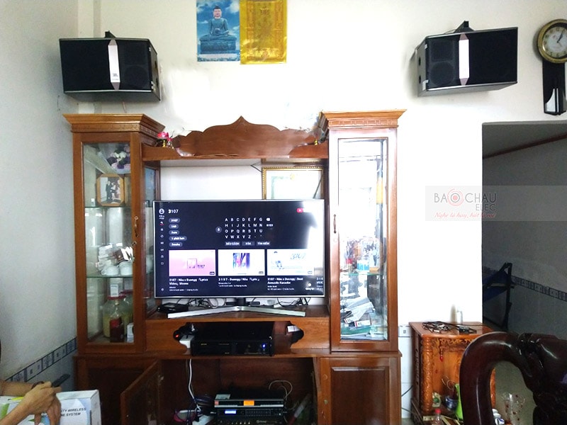 Dàn karaoke gia đình chú Tam ở quận 12 h4