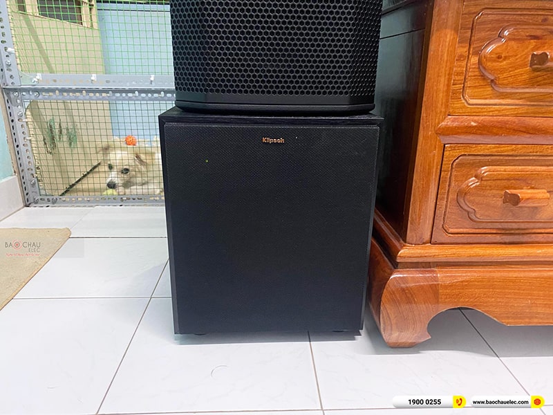 Lắp đặt dàn karaoke trị giá hơn 30 triệu cho anh Hải tại TPHCM (BSP 410II, VM620A, DSP-9000 Plus, Klipsch R100SW, U900 Plus X)