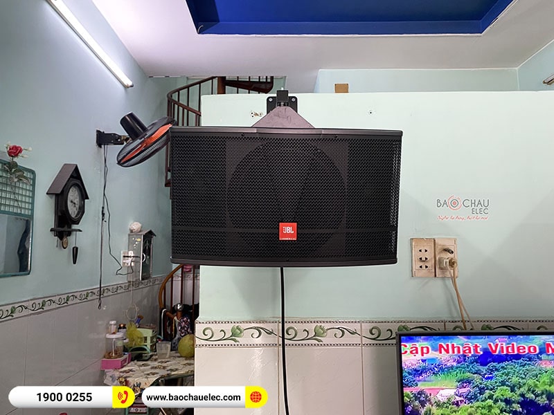 Lắp đặt dàn karaoke gia đình anh Minh