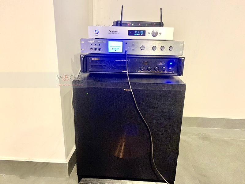 Dàn karaoke gia đình chị Bảo Anh ở Thảo Điền h4
