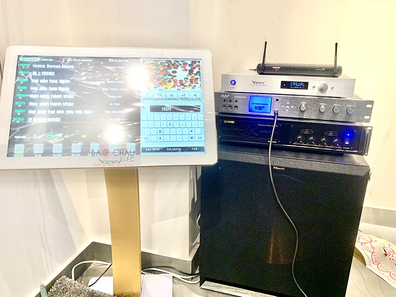 Dàn karaoke gia đình chị Bảo Anh ở Thảo Điền h5