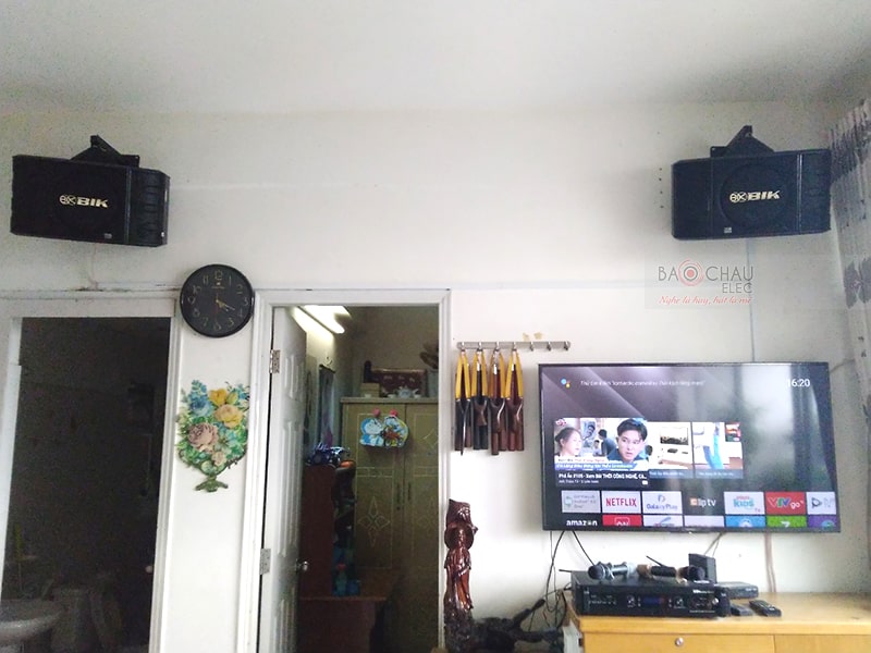 Dàn karaoke gia đình cô Hạnh ở Quận 2 h4