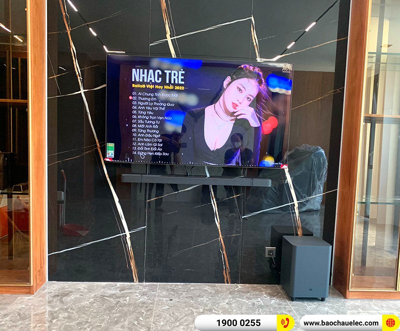 Lắp đặt bộ loa Soundbar JBL Bar 9.1 3D cho gia đình anh Ngọc tại Quận 2 - TPHCM