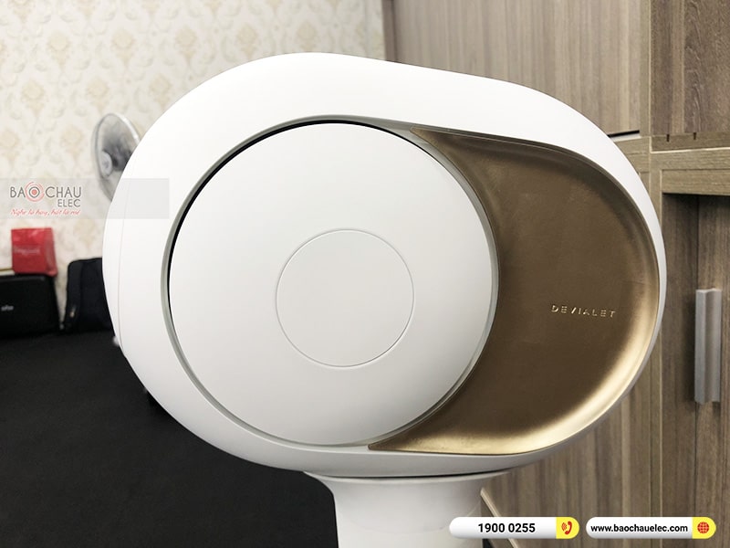 Lắp đặt bộ loa Devialet Phantom I 108DB Opera de paris đẳng cấp cho anh Nhân tại Quận 2 - TPHCM 