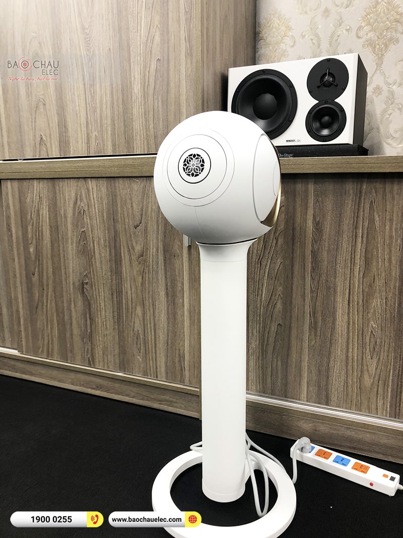 Lắp đặt bộ loa Devialet Phantom I 108DB Opera de paris đẳng cấp cho anh Nhân tại Quận 2 - TPHCM 
