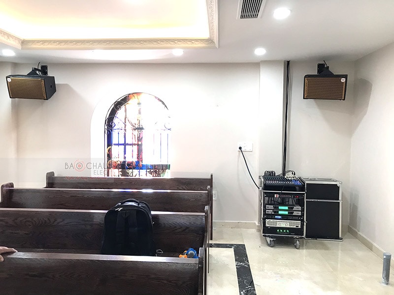 Dàn âm thanh hội trường cho công ty CP đầu tư LBM h9