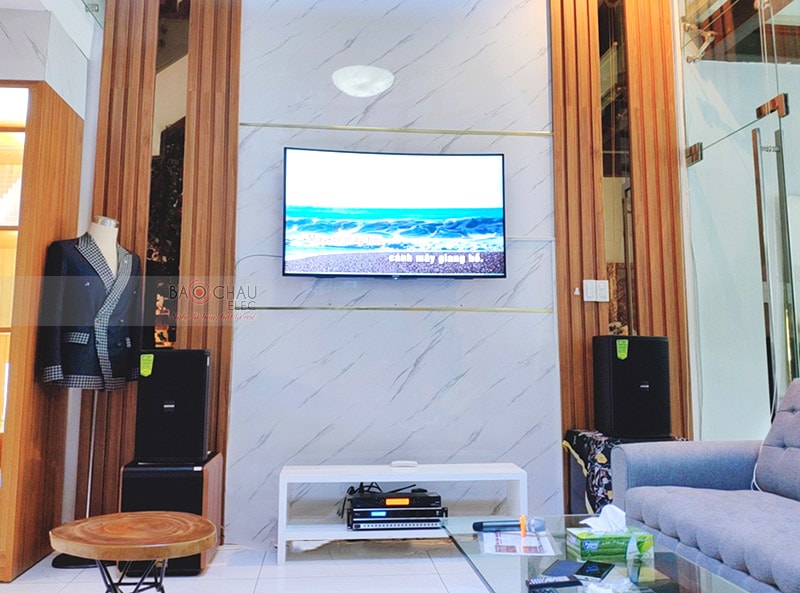 Dàn karaoke gia đình chị Phương ở quận 3, HCM h4