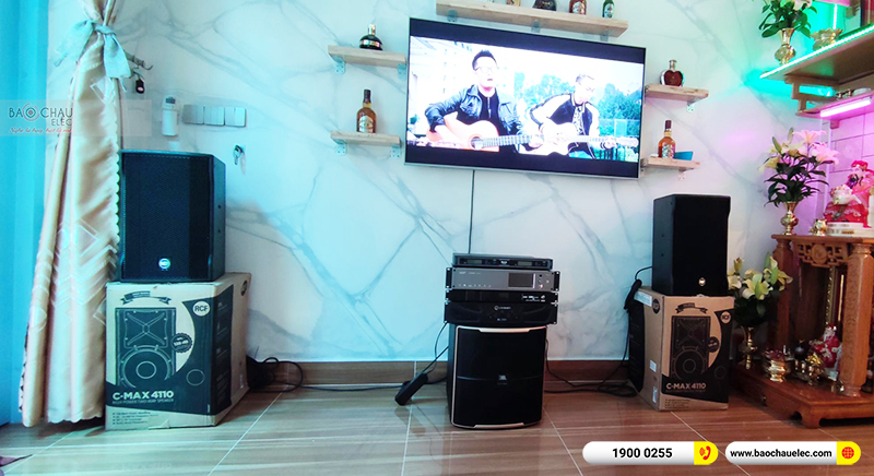 Lắp đặt dàn karaoke trị giá hơn 100 triệu cho chị Phương tại TPHCM 