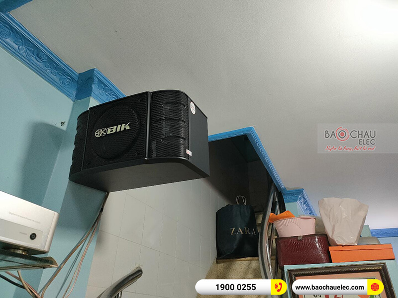 Lắp đặt dàn karaoke gia đình chị Trang tại TPHCM