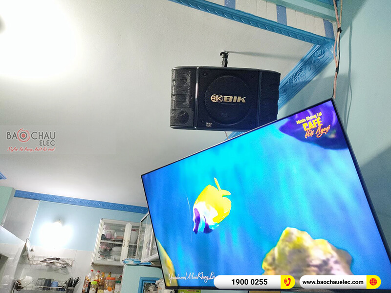 Lắp đặt dàn karaoke gia đình chị Trang tại TPHCM