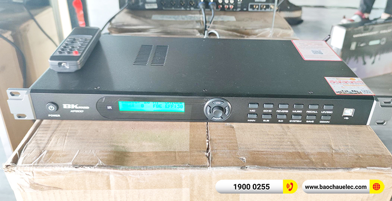 Lắp đặt dàn âm thanh hơn 20tr cho Công ty TNHH Up Gym tại TPHCM (Alto TS312, BKSound KP500) 