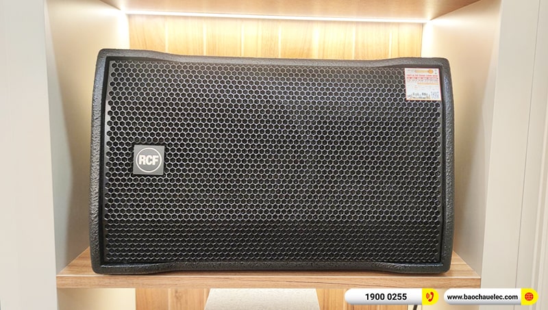 Lắp đặt dàn karaoke trị giá hơn 140 triệu cho chị An tại TPHCM (RCF CMAX 4110, Denon DA-212K, K900II Luxury, 702ASII, VIP6000,…) 