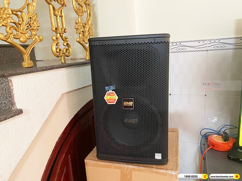 Lắp đặt dàn karaoke trị giá khoảng 50 triệu cho chị Thuận tại TPHCM