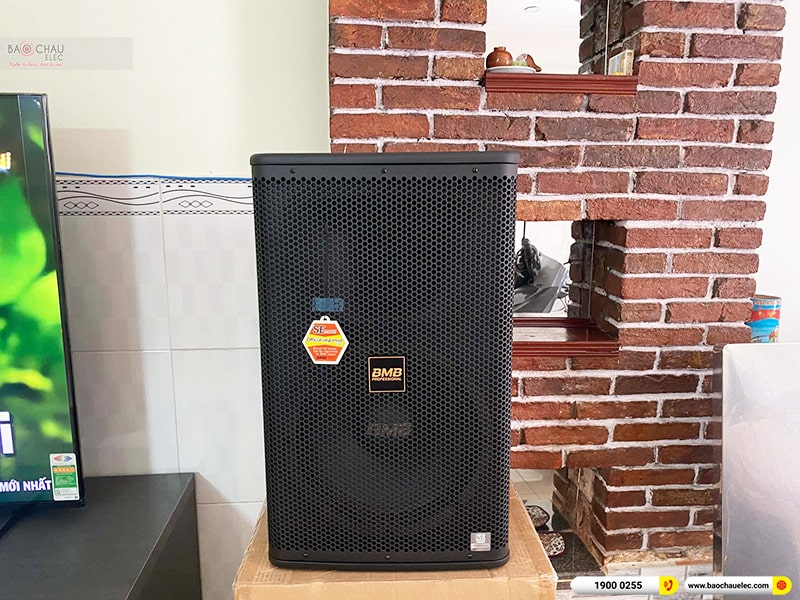 Lắp đặt dàn karaoke trị giá khoảng 50 triệu cho chị Thuận tại TPHCM