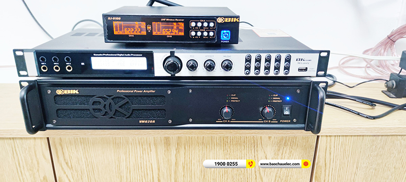Lắp đặt dàn karaoke trị giá hơn 30 triệu cho anh Hà tại TPHCM
