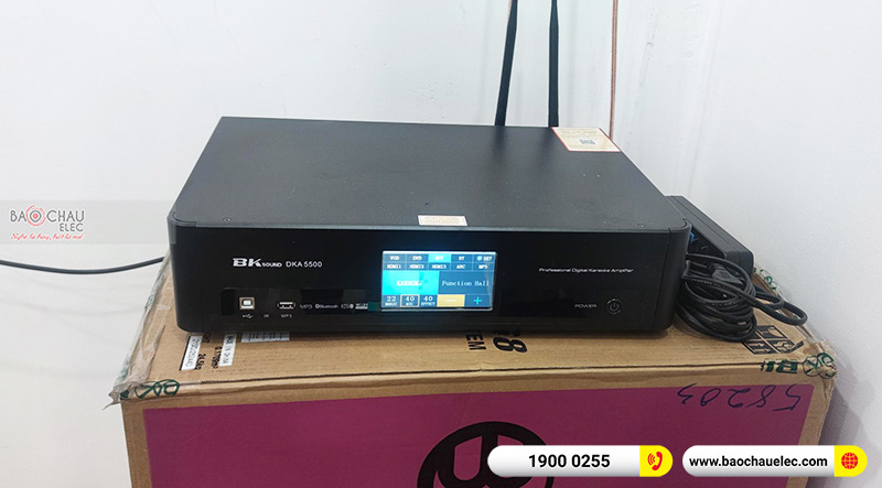 Lắp đặt dàn karaoke gia đình anh Khoa tại TP HCM