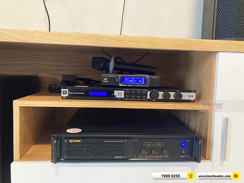 Lắp đặt dàn karaoke gia đình anh Lập tại Bình Dương 