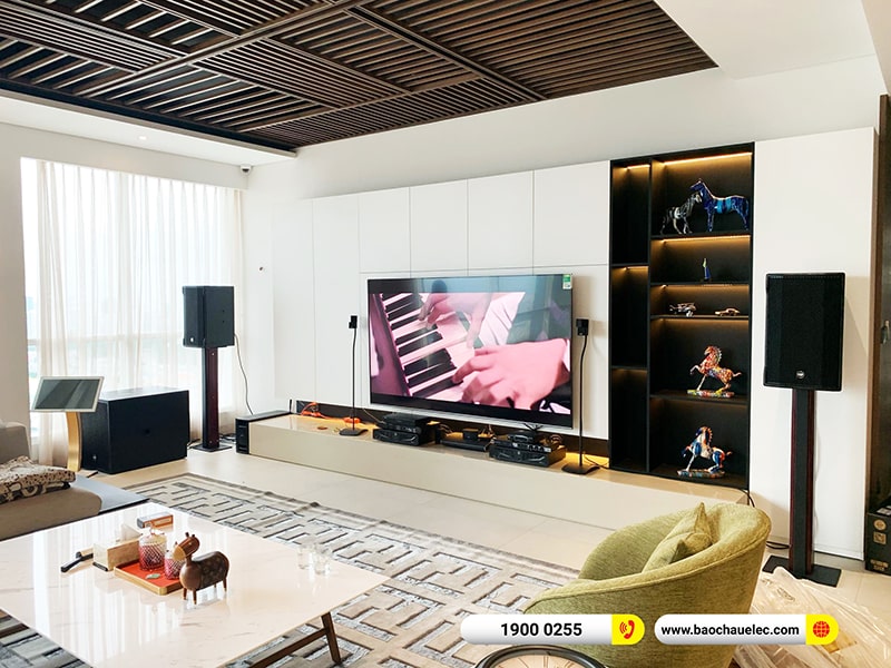 Lắp đặt dàn karaoke trị giá gần 200 triệu cho anh Quý tại TPHCM 
