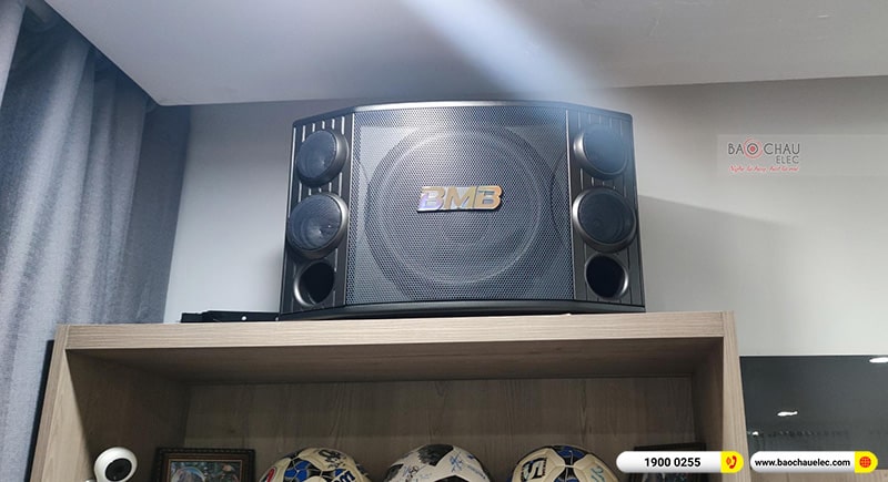 Lắp đặt dàn karaoke gia đình anh Thức