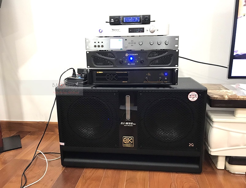 Dàn karaoke gia đình anh Trí ở quận 7, HCM h2
