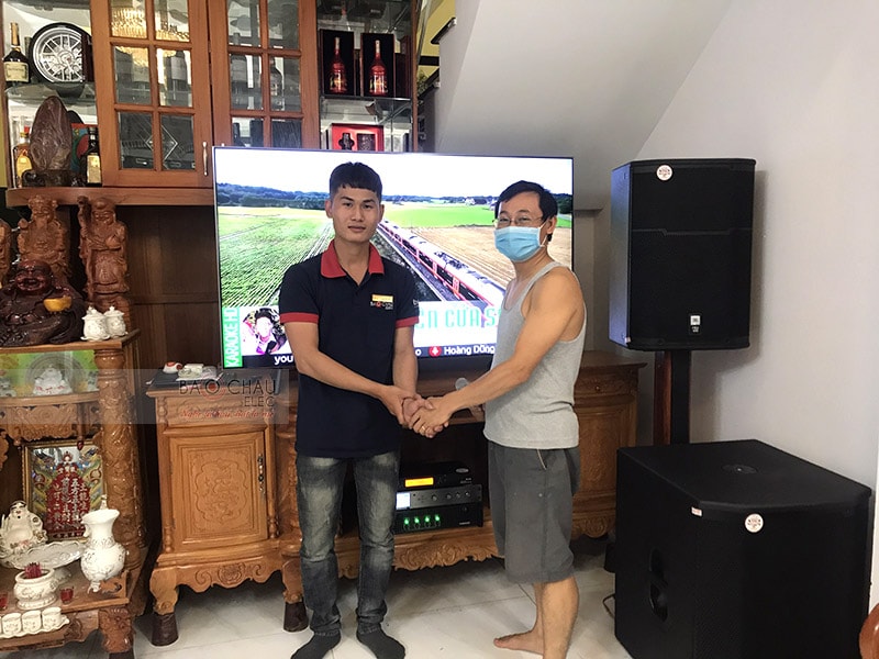 Dàn karaoke gia đình anh Vũ ở Quận 7 h6