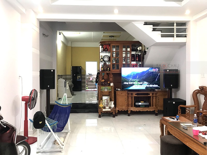 Dàn karaoke gia đình anh Vũ ở Quận 7 h7