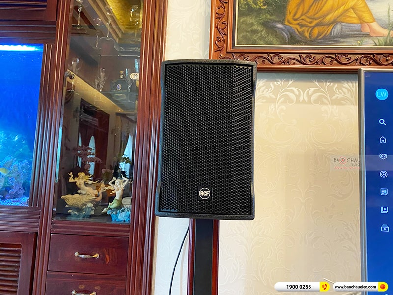 Lắp đặt dàn karaoke trị giá hơn 120 triệu cho chị Mai tại TPHCM