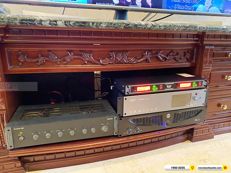 Lắp đặt dàn karaoke trị giá hơn 120 triệu cho chị Mai tại TPHCM