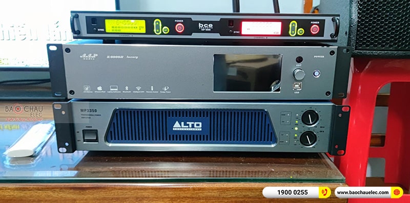 Lắp đặt dàn karaoke gia đình chị Mật tại TPHCM