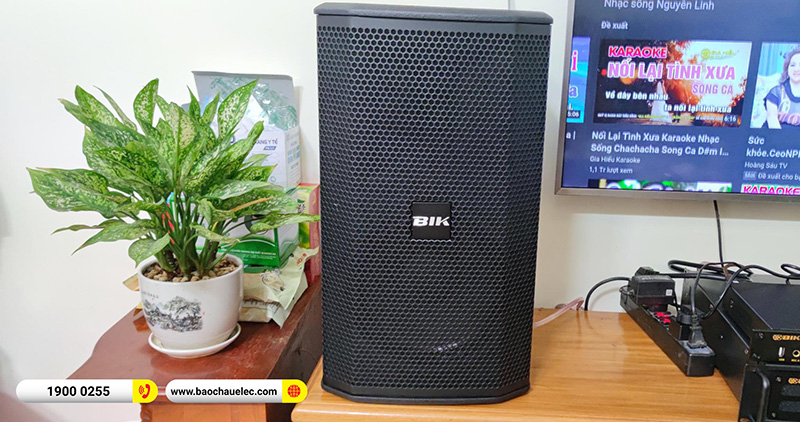 Lắp đặt dàn karaoke gia đình chị Văn tại TP HCM