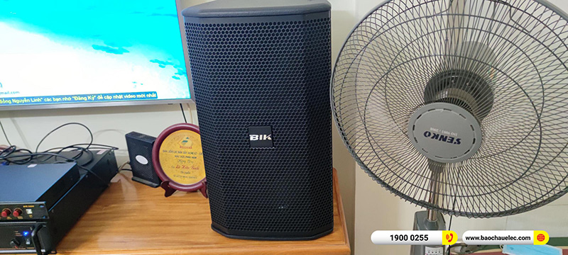Lắp đặt dàn karaoke gia đình chị Văn tại TP HCM