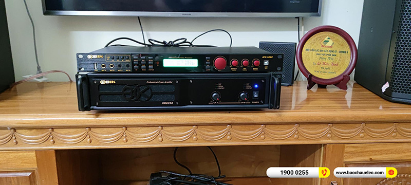 Lắp đặt dàn karaoke gia đình chị Văn tại TP HCM