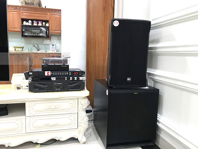 Dàn karaoke cao cấp của gia đình chú Thanh h2