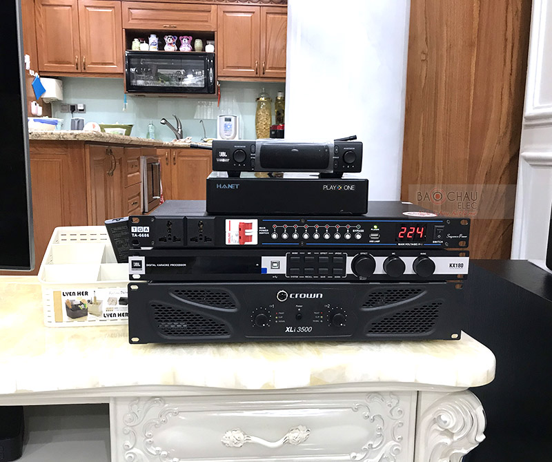 Dàn karaoke cao cấp của gia đình chú Thanh h3