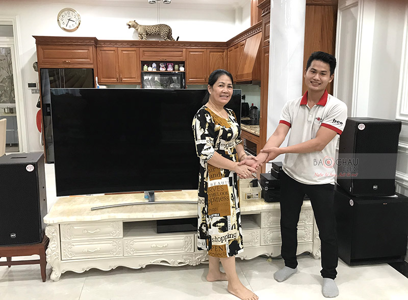 Dàn karaoke cao cấp của gia đình chú Thanh h5